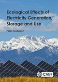 Cover: Ecological Effects of Electricity Generation, Storage and Use - CABI Publishing