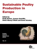 Cover: Sustainable Poultry Production in Europe - CABI Publishing