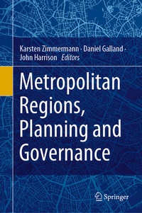 Enlarge image Cover: Metropolitan Regions, Planning and Governance - Springer