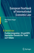 Abbildung von: Positive Integration - EU and WTO Approaches Towards the "Trade and" Debate - Springer