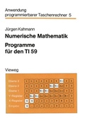 Cover: Numerische Mathematik - Vieweg+Teubner Verlag