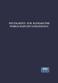 Enlarge image Cover: Weltkarten zur Klimakunde - Springer