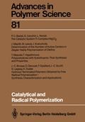 Cover: Catalytical and Radical Polymerization - Springer