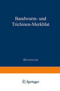 Abbildung von: Bandwurm- und Trichinen-Merkblatt - Springer