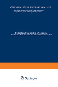 Abbildung von: Bodenfeuchtedienst in Österreich - Springer