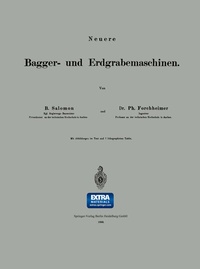 Abbildung von: Neuere Bagger- und Erdgrabemaschinen - Springer