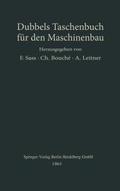 Cover: Heinrich] Dubbels Taschenbuch f&uuml;r den Maschinenbau - Springer