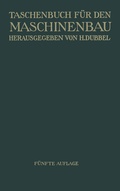 Cover: Taschenbuch f&uuml;r den Maschinenbau - Springer