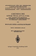 Cover: Chemische Spektralanalyse - Springer