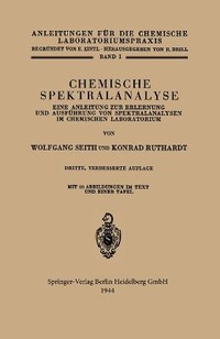 Abbildung von: Chemische Spektralanalyse - Springer