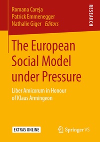 Enlarge image Cover: The European Social Model under Pressure - Springer VS