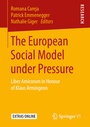 Cover: The European Social Model under Pressure - Springer VS