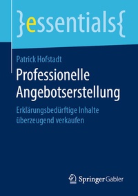 Abbildung von: Professionelle Angebotserstellung - Springer Gabler