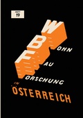 Cover: Bau- und Wohnungswirtschaft in Wien, 1850-1930 - Springer