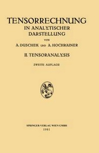 Abbildung von: Grundzüge der Tensorrechnung in analytischer Darstellung - Springer