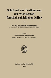 Abbildung von: Schlüssel zur Bestimmung der wichtigsten forstlich schädlichen Käfer - Springer