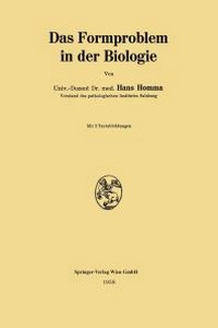 Abbildung von: Das Formproblem in der Biologie - Springer