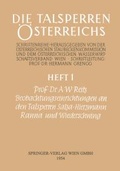 Cover: Beobachtungseinrichtungen an den Talsperren Salza-Hierzmann, Ranna und Wiederschwing - Springer