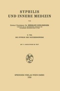 Cover: Syphilis und innere Medizin - Springer