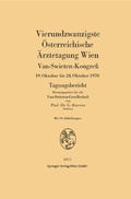 Bild: Vierundzwanzigste &Ouml;sterreichische &Auml;rztetagung Wien - Springer