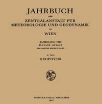 Abbildung von: Jahrbuch der Zentralanstalt für Meteorologie und Geodynamik in Wien - Springer