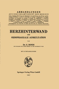 Abbildung von: Herzhinterwand und Oesophageale Auskultation - Springer