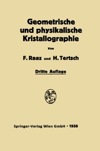 Abbildung von: Geometrische und physikalische Kristallographie - Springer