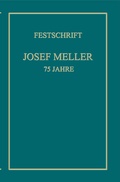 Cover: Festschrift Josef Meller - Springer