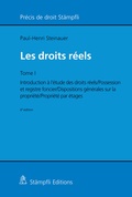 Cover: Les droits r&eacute;els - St&auml;mpfli Verlag AG