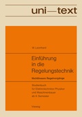 Cover: Einf&uuml;hrung in die Regelungstechnik - Vieweg+Teubner Verlag