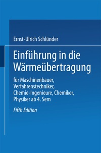 Abbildung von: Einführung in die Wärmeübertragung - Vieweg+Teubner Verlag