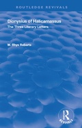 Cover: The Three Literary Letters - Routledge