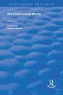 Cover: The Posthumous Works of Robert Hooke - Routledge