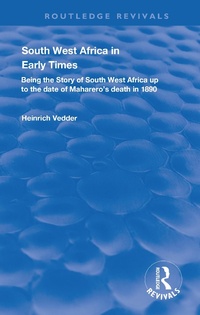 Abbildung von: South West Africa in Early Times - Routledge