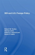Cover: Sdi And U.s. Foreign Policy - Routledge