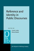 Cover: Reference and Identity in Public Discourses - John Benjamins Publishing Co