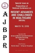 Cover: Recent Advances and Challenges in Healthcare - Bloomsbury Publishing India Pvt Ltd