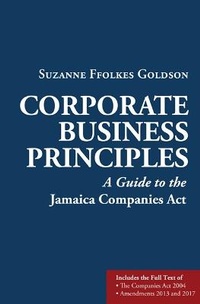 Abbildung von: Corporate Business Principles - Caribbean Law Publishing Company,Jamaica