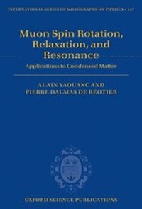 Abbildung von: Muon Spin Rotation, Relaxation, and Resonance - OUP eBook