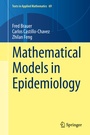 Cover: Mathematical Models in Epidemiology - Springer