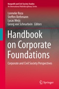 Cover: Handbook on Corporate Foundations - Springer