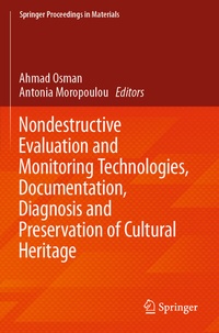 Abbildung von: Nondestructive Evaluation and Monitoring Technologies, Documentation, Diagnosis and Preservation of Cultural Heritage - Springer