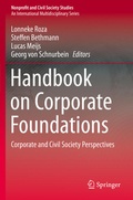 Cover: Handbook on Corporate Foundations - Springer