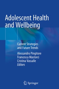 Enlarge image Cover: Adolescent Health and Wellbeing - Springer