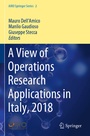 Cover: A View of Operations Research Applications in Italy, 2018 - Springer