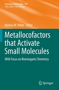Abbildung von: Metallocofactors that Activate Small Molecules - Springer