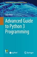 Cover: Advanced Guide to Python 3 Programming - Springer