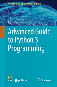 Abbildung von: Advanced Guide to Python 3 Programming - Springer
