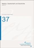 Cover: Medizin, Gesellschaft und Geschichte 37 (2019) - Franz Steiner Verlag