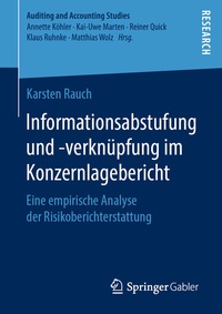 Abbildung von: Informationsabstufung und -verknüpfung im Konzernlagebericht - Springer Gabler